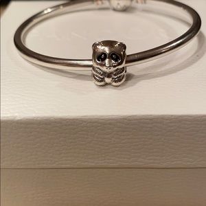 Authentic Pandora Retired Panda Charm